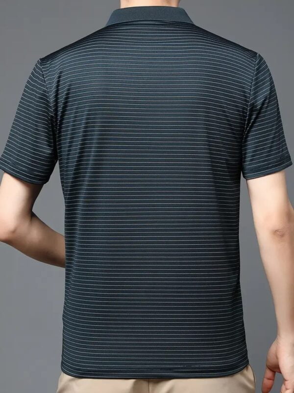 Code: 121(Navy Blue)- Premium China Polo Shirt For Men - Image 4