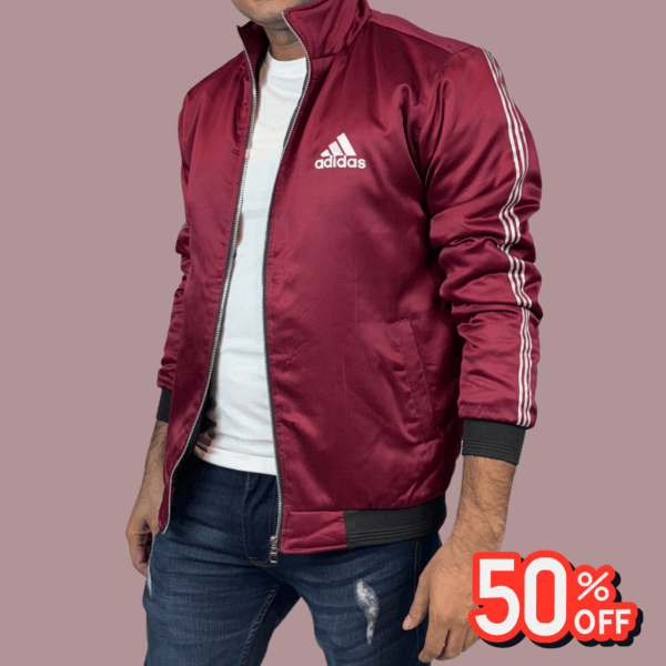 Code: P-603 (MARRON-A)|  Premium Pedding Jacket for Men's